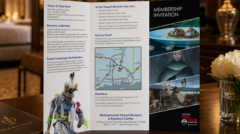 A regional membership recruitment campaign centered around a high-volume tri-fold brochure