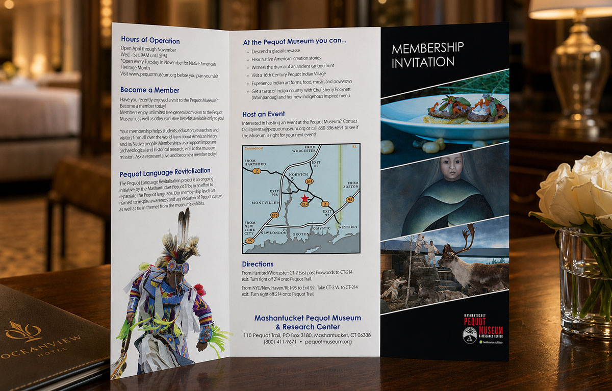 A regional membership recruitment campaign centered around a high-volume tri-fold brochure